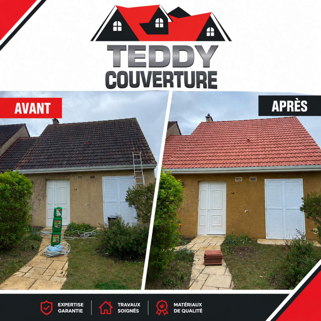 démoussage toiture Carrières-sous-Poissy