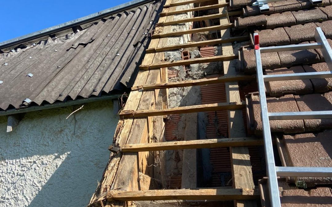Réfection complète de 2 pans de rive à Carrières-sous-Poissy